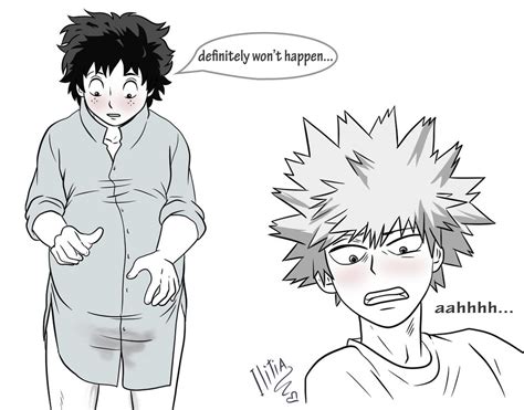 bakugo x deku lemon comic.